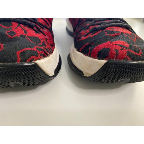 Nike KD 8 EXT Sneakers Mens 9.5 Black/Red Floral Kevin Durant‎ Low Top 806393 main image 5